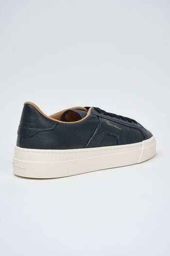 Sneaker Double buckle in pelle bottalata - 5