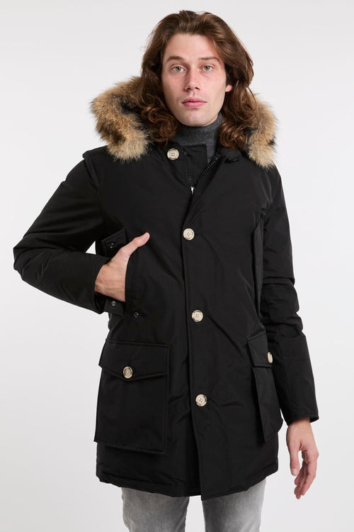 Arctic Parka in Ramar Cloth con pelliccia removibile