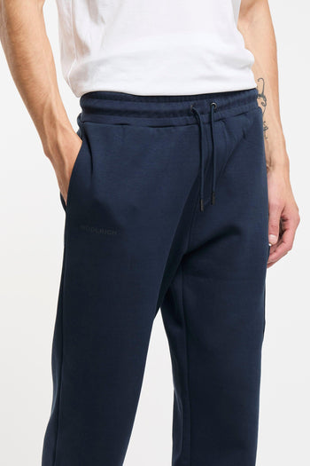 Pantalone in misto cotone felpato con logo - 4