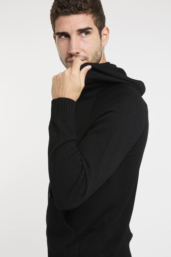 Maglia con zip in lana merino - 5