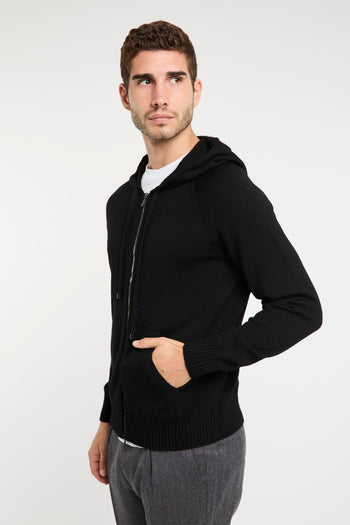 Maglia con zip in lana merino - 6