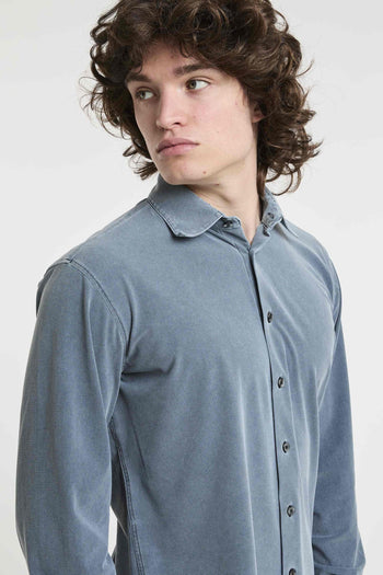 Techno wash piquè shirt - 3