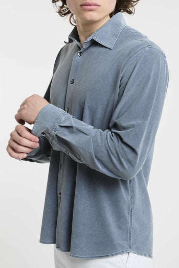 Techno wash piquè shirt - 7
