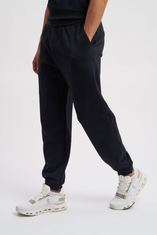 Pantaloni in jersey jacquard misto lyocell ASV