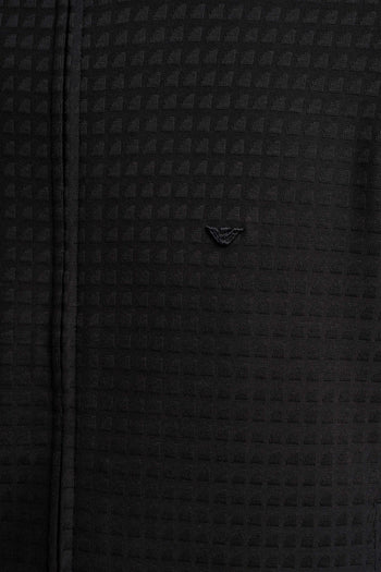 Felpa full zip in jersey jacquard misto lyocell ASV - 6