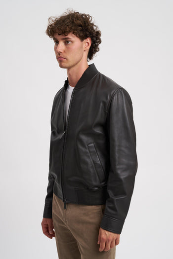 Blouson in nappa di agnello anilina - 2