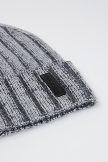 Cappello in misto lana e cashmere ad intercosta - 2