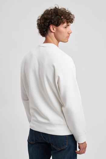 Felpa in jersey con ricamo EA in super rilievo ASV - 4