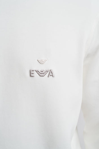 Felpa in jersey con ricamo EA in super rilievo ASV - 5