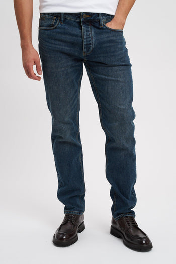 Jeans J75 slim fit in denim stretch delavé - 2