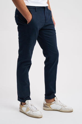 Pantalone Gaubert slim in gabardina mano calda - 3