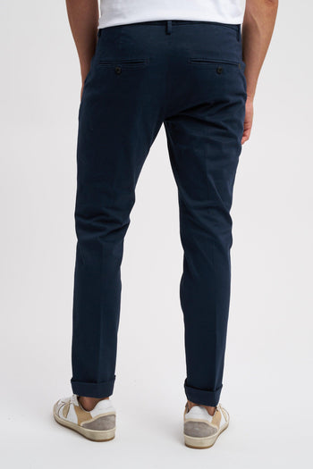 Pantalone Gaubert slim in gabardina mano calda - 4