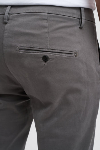 Pantalone Gaubert slim in gabardina mano calda - 5