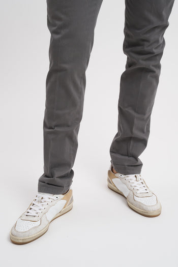 Pantalone Gaubert slim in gabardina mano calda - 6