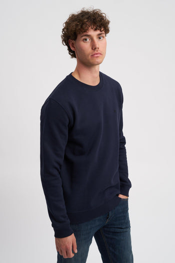 Felpa girocollo regular in cotone - 6