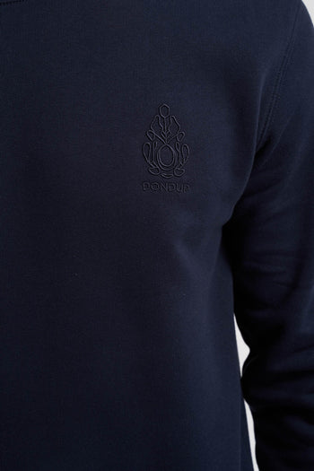 Felpa in cotone con logo - 5