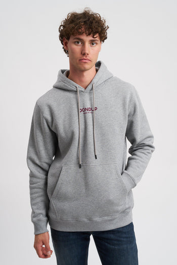 Felpa con cappuccio regular in cotone - 2