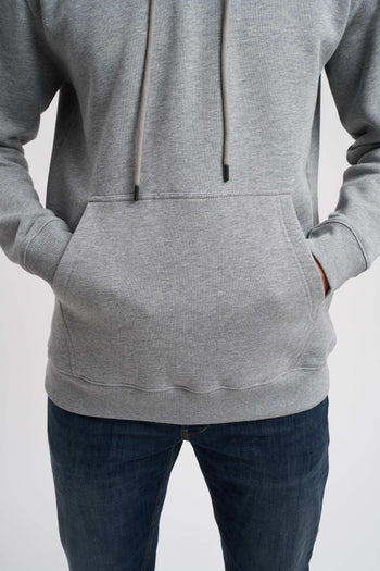 Felpa con cappuccio regular in cotone - 6