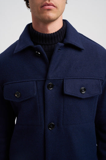 Field Jacket in misto lana - 6