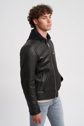 Biker con cappuccio removibile - 3