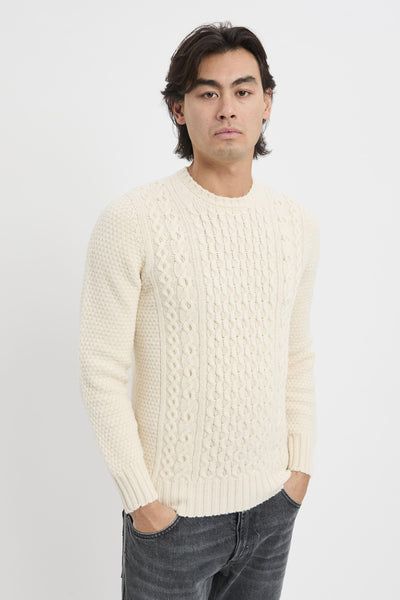 Girocollo in lana d'agnello