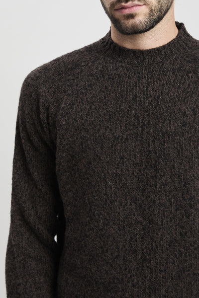 Girocollo in lana d'agnello