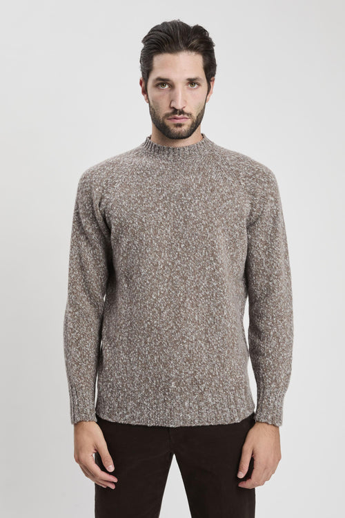 Girocollo in lana d'agnello