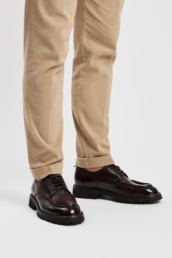 Pantalone Slim in Twill di Cotone - 5