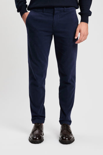 Pantalone Slim in Twill di Cotone - 2