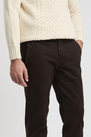 Pantalone Slim in Gabardine - 4