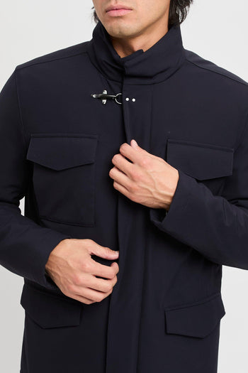 Field Jacket in Jersey Stretch - 3
