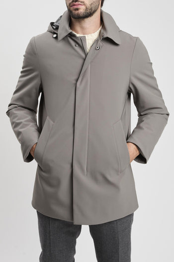 Impermeabile con cappuccio removibile - 3