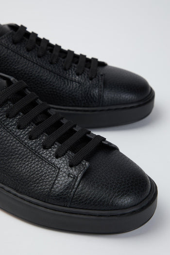 Sneaker in pelle bottalata - 4