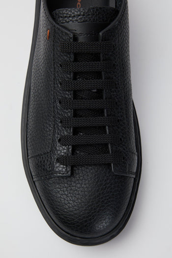 Sneaker in pelle bottalata - 5