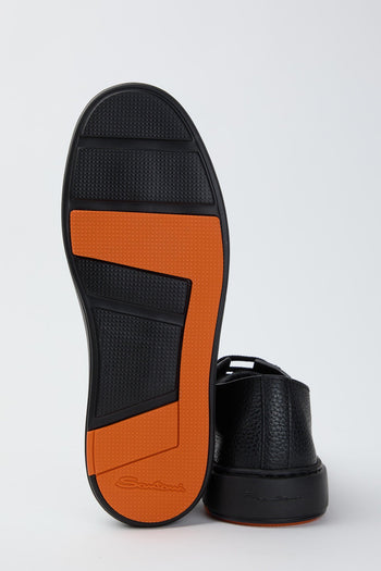 Sneaker in pelle bottalata - 6