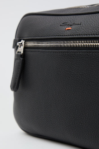 Beauty case in pelle bottalata - 5