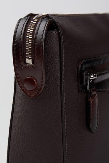 Pochette in pelle bottalata - 5