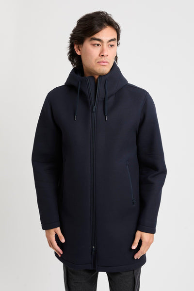 Parka lungo in 3 Layer Scuba