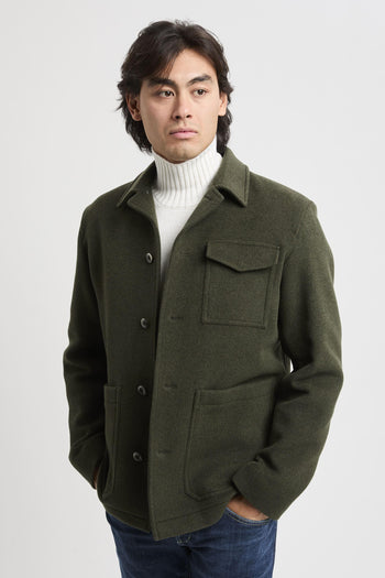 Field Jacket in Soft Recycled Wool - 3