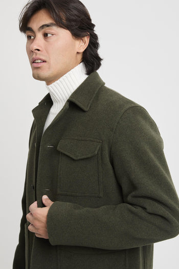 Field Jacket in Soft Recycled Wool - 5