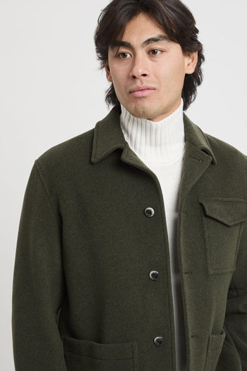 Field Jacket in Soft Recycled Wool - 7