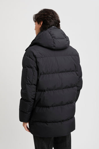 Parka lungo con cappuccio staccabile - 4