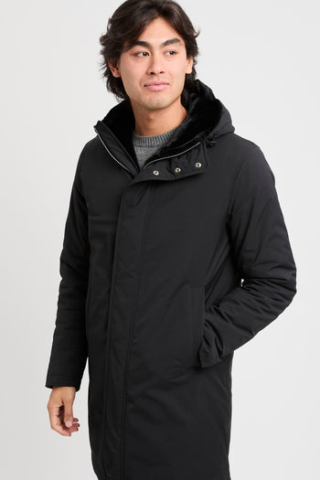 Parka lungo in Keystone e Light Faux Fur - 3