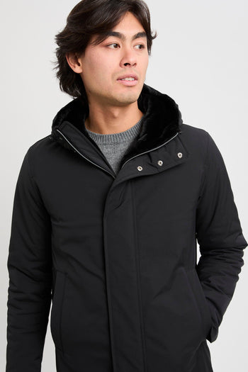 Parka lungo in Keystone e Light Faux Fur - 5