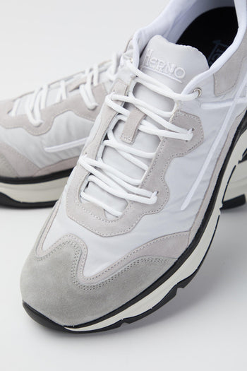 Sneaker running in suede e nylon - 3