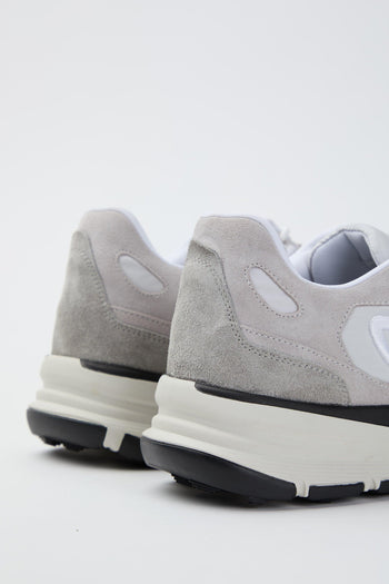 Sneaker running in suede e nylon - 4