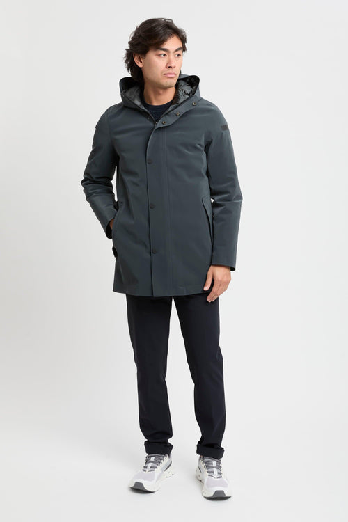 Double Silicon Floating Parka Jkt