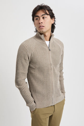 Velvet Rave Full Zip Knit - 2