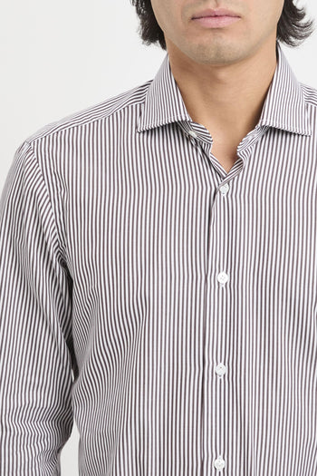 Camicia rigata in cotone - 2