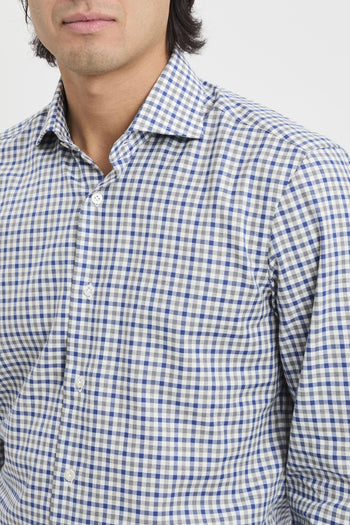 Camicia con motivo gingham - 3